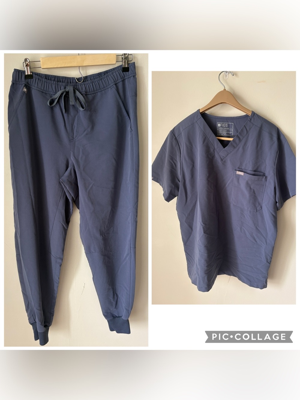 Figs Men’s Technical Set- Limited Addition Color Pacific Blue